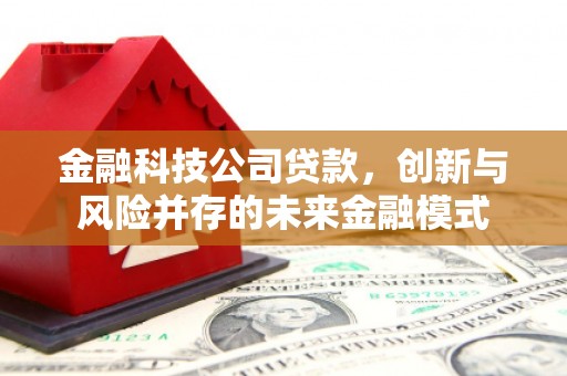 红塔金融科技公司贷款，创新与风险并存的未来金融模式