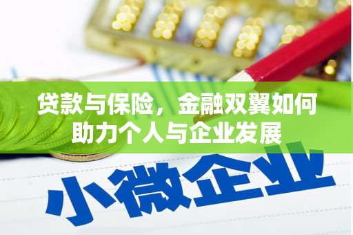 红塔贷款与保险，金融双翼如何助力个人与企业发展