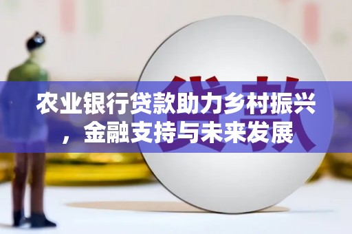 红塔农业银行贷款助力乡村振兴，金融支持与未来发展