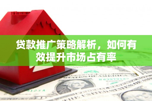 红塔贷款推广策略解析，如何有效提升市场占有率