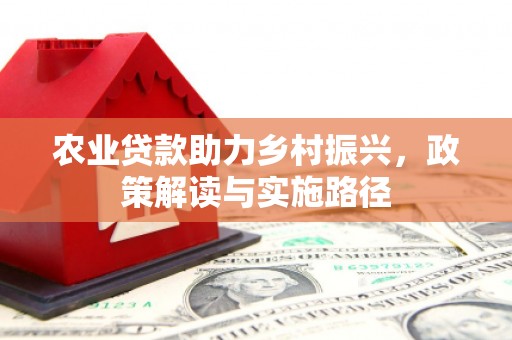 红塔农业贷款助力乡村振兴，政策解读与实施路径