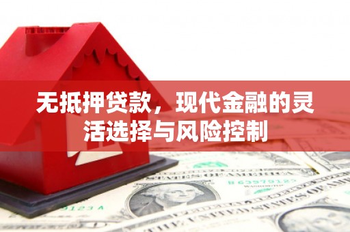红塔无抵押贷款，现代金融的灵活选择与风险控制