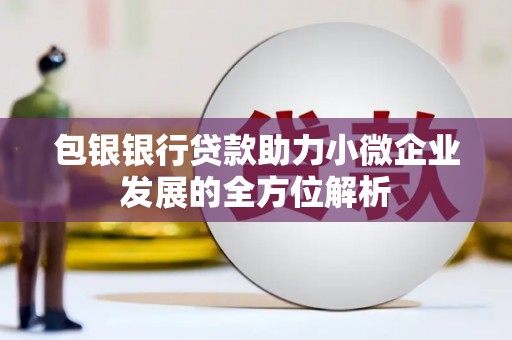 红塔包银银行贷款助力小微企业发展的全方位解析