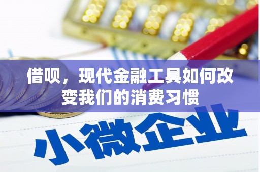 红塔借呗，现代金融工具如何改变我们的消费习惯