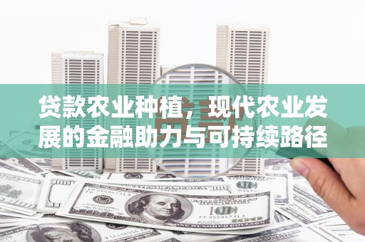 红塔贷款农业种植，现代农业发展的金融助力与可持续路径