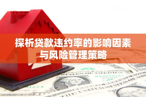 红塔探析贷款违约率的影响因素与风险管理策略
