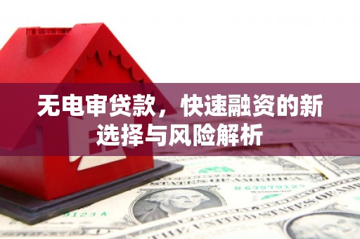 红塔无电审贷款，快速融资的新选择与风险解析