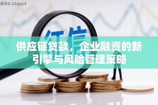 红塔供应链贷款，企业融资的新引擎与风险管理策略