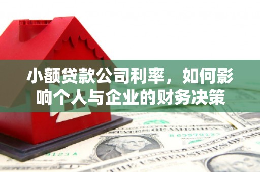 红塔小额贷款公司利率，如何影响个人与企业的财务决策