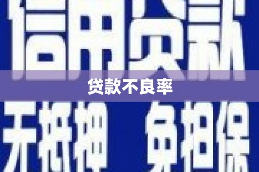红塔贷款不良率