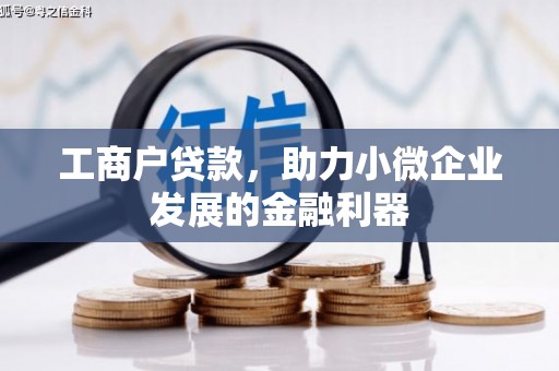 红塔工商户贷款，助力小微企业发展的金融利器