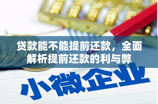 红塔贷款能不能提前还款，全面解析提前还款的利与弊
