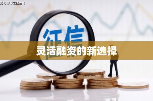 红塔灵活融资的新选择