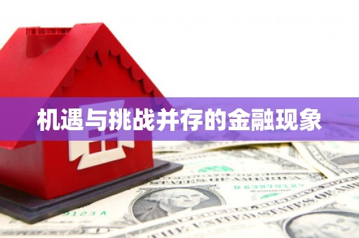 红塔机遇与挑战并存的金融现象